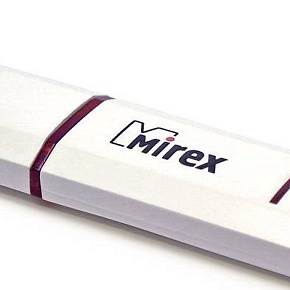 Флеш накопитель 16GB Mirex Knight, USB 2.0, Белый
