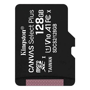 Флеш карта microSD 128GB Kingston microSDXC Class 10 UHS-I U1 Canvas Select Plus 100MB/s