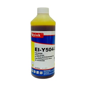 Чернила для EPSON (T0814/T0824/T0804) St Photo T10/T50/P50/R200/R270/RX590 (1л,yellow Dye) EI-Y504-D Gloria™ MyInk