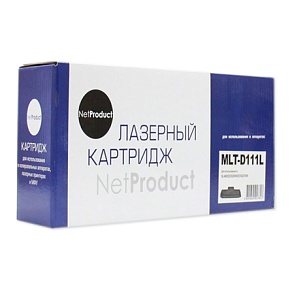 Картридж NetProduct (N-MLT-D111L) для Samsung SL-M2020/2020W/2070/2070W, 1,8K (новая прошивка)