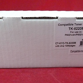 Тонер-картридж для Kyocera Ecosys P5021cdn/P5021cdw/M5521cdn/M5521cdw TK-5220M magenta 1.2K ELP Imaging®