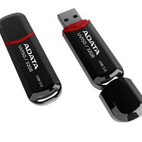 Флеш накопитель 64GB A-DATA UV150, USB 3.2, Черный