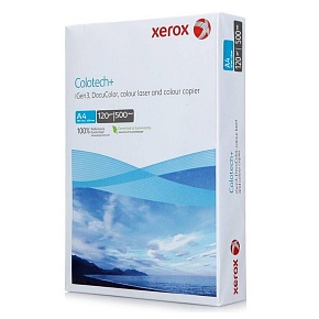 Бумага XEROX Colotech Plus Blue 120 A4 Грузить кратно 4шт.