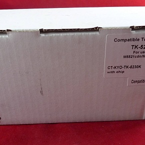 Тонер-картридж для Kyocera Ecosys P5021cdn/P5021cdw/M5521cdn/M5521cdw TK-5230K black 2.6K ELP Imaging®