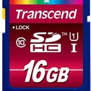 Флеш карта SD 16GB Transcend SDHC Class 10 UHS-1 Ultimate