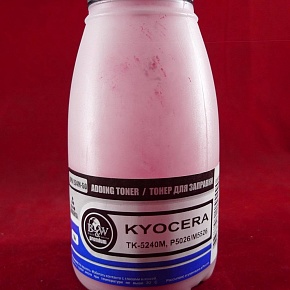 Тонер для Kyocera TK-5240M, P5026/M5526 Magenta (фл. 50г) 3K B&W Premium фас.Россия