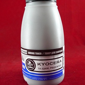Тонер для Kyocera TK-5240K, P5026/M5526 Black (фл. 80г) 4K B&W Premium фас.Россия