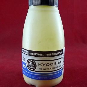 Тонер для Kyocera TK-5230Y, P5021/M5521 Yellow (фл. 35г) 2.2K B&W Premium фас.Россия