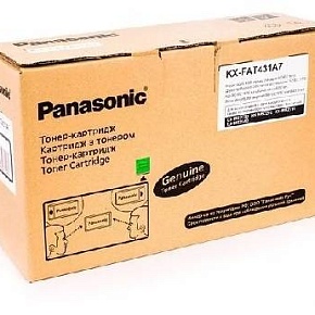 Тонер-картридж Panasonic KX-FAT431A7 6 000 копий