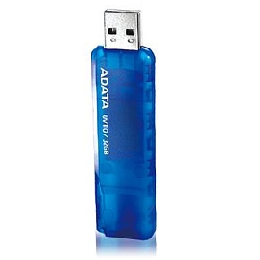 Флеш накопитель 8GB A-DATA UV110, USB 2.0, Синий