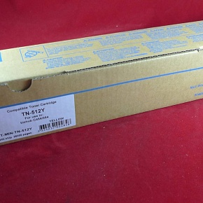 Тонер Konica-Minolta bizhub C454/554 TN-512Y yellow (туба 510г) ELP Imaging®