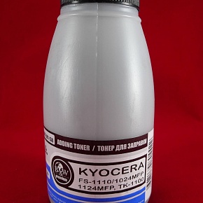 Тонер для Kyocera TK-1100, FS-1110/1024MFP/1124MFP (фл. 130г) B&W Premium Tomoegawa фас.Россия