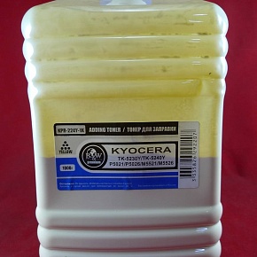 Тонер для Kyocera TK-5220/5230/5240/5140/5150/5160/5270/5280/5290/8115/895/590/580 Yellow (фл. 1кг) B&W Premium