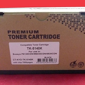 Тонер-картридж для Kyocera Ecosys P6130cdn/M6030cdn/6530cdn TK-5140K black 7K ELP Imaging®
