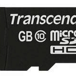 Флеш карта microSD 4GB Transcend microSDHC Class 10