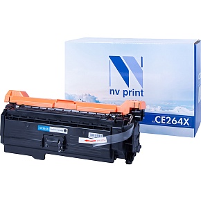 Картридж NVP совместимый NV-CE264X Black для HP Color LaserJet CM4540/ CM4540f/ CM4540fskm (17000k)